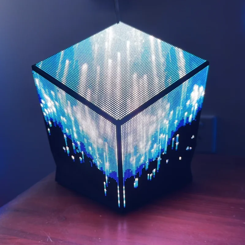 Prism-64 running a WLED effect