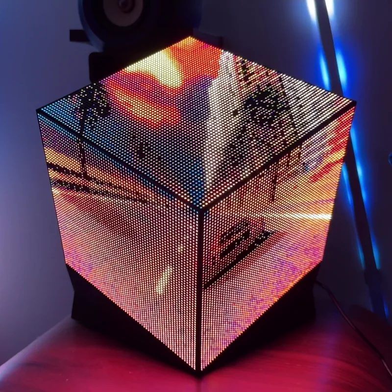 Prism-64 Large displaying a full-colour image