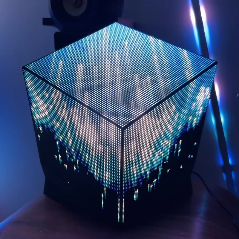 Prism-64 Large running a WLED effect